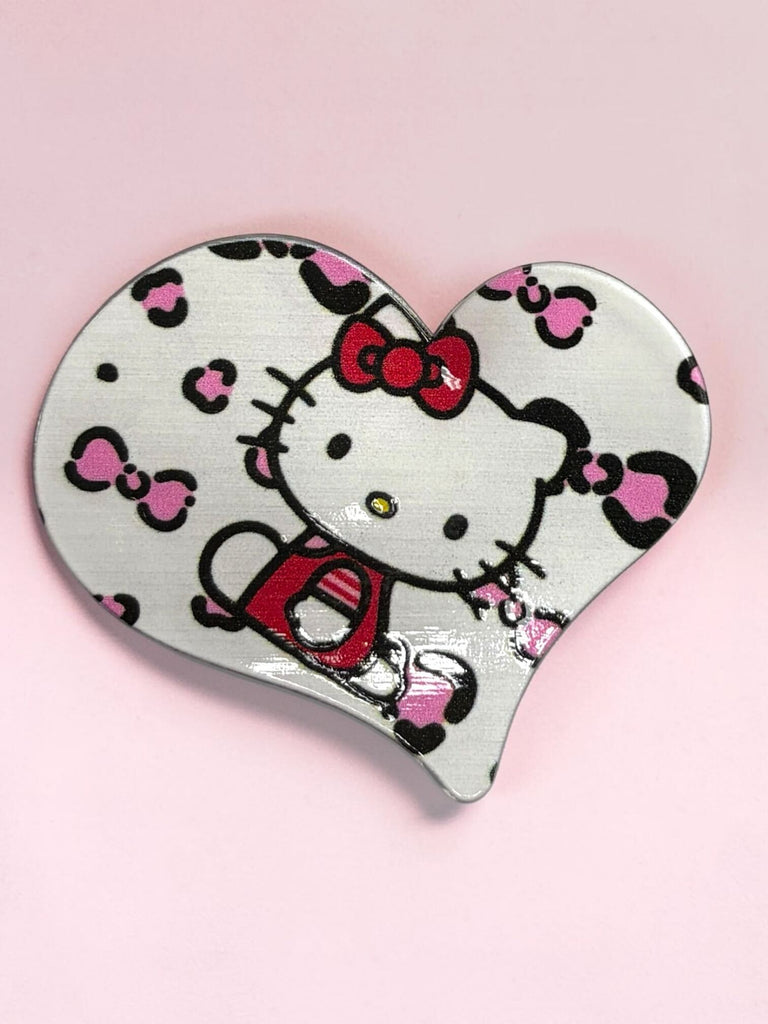 Hello Kitty Heart Shape Hair Clip