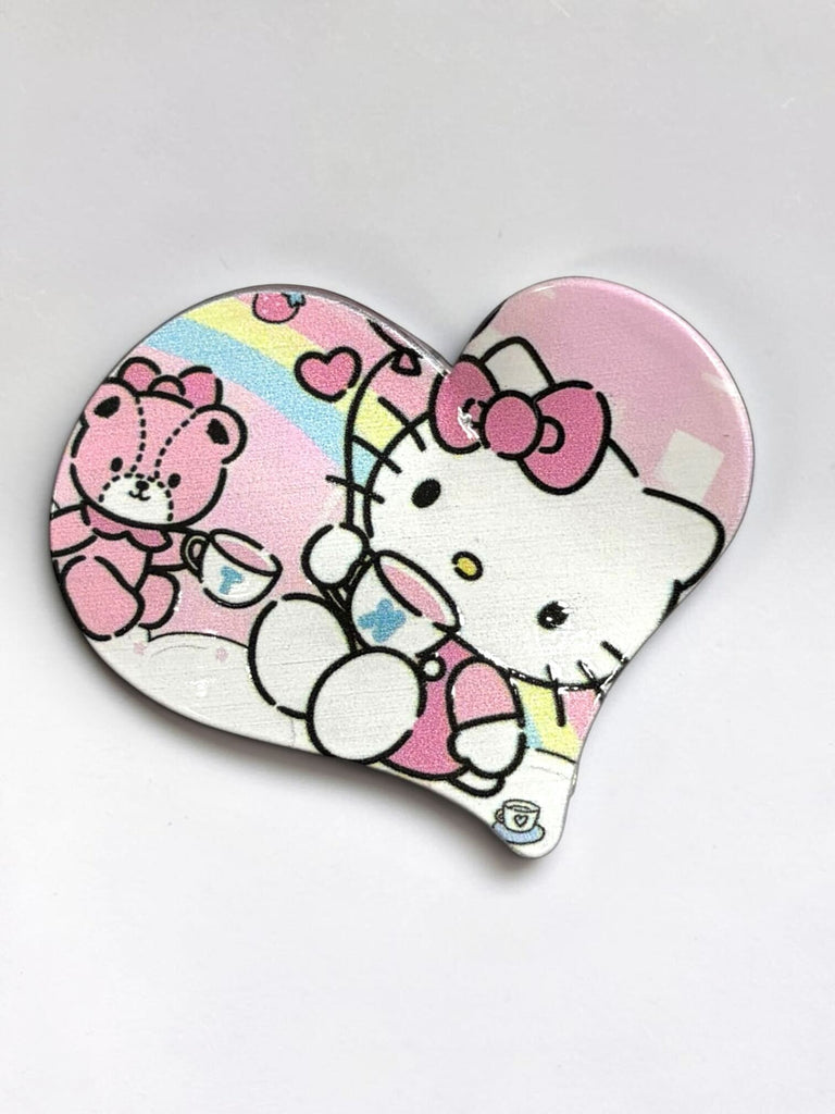 Hello Kitty Heart Shape Hair Clip