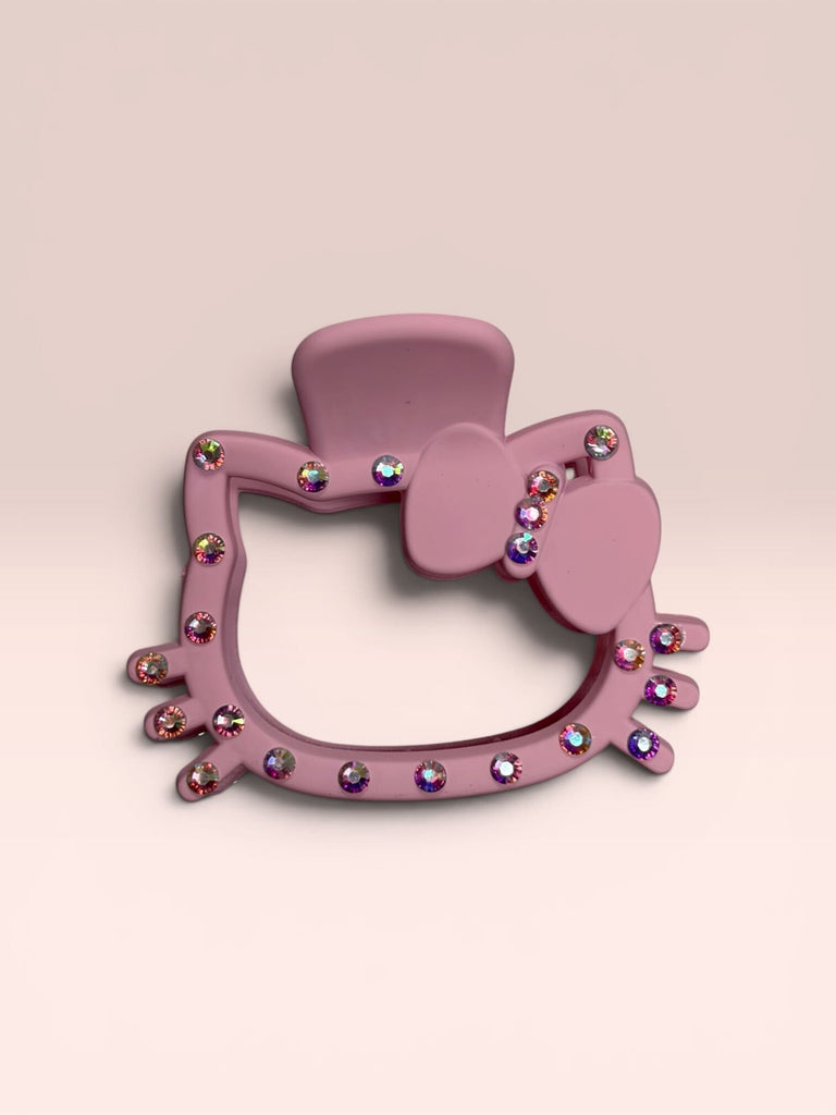 Hello Kitty Rhinestone Hair Clip