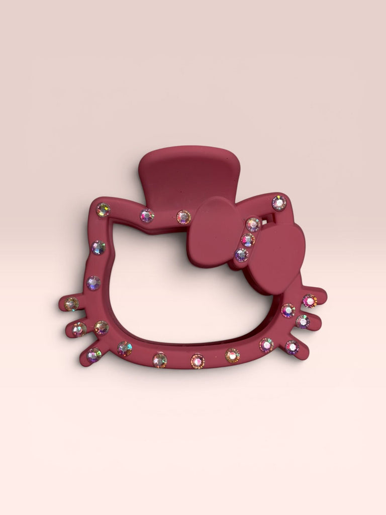 Hello Kitty Rhinestone Hair Clip