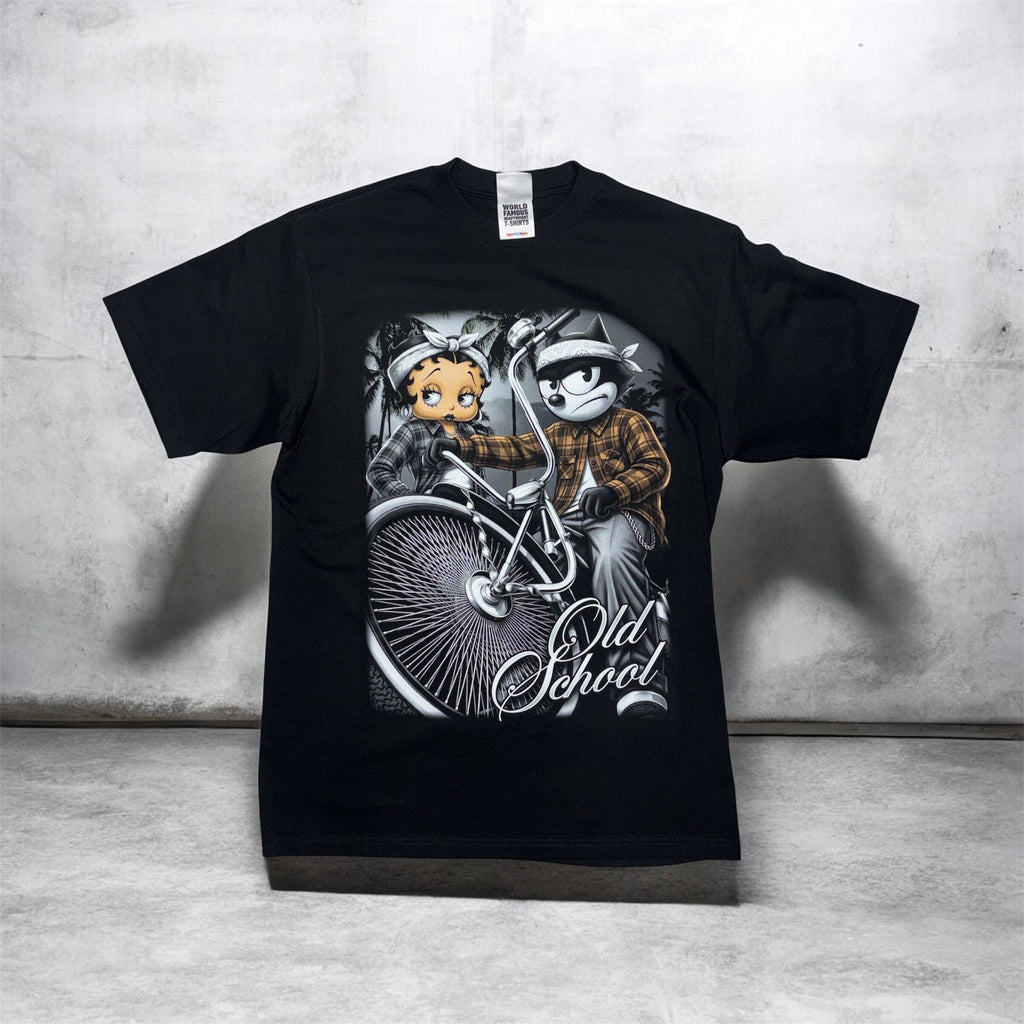 Betty Boop & Felix The Cat Old School Tee