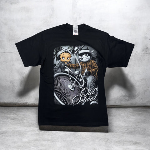 Betty Boop & Felix The Cat Old School Tee