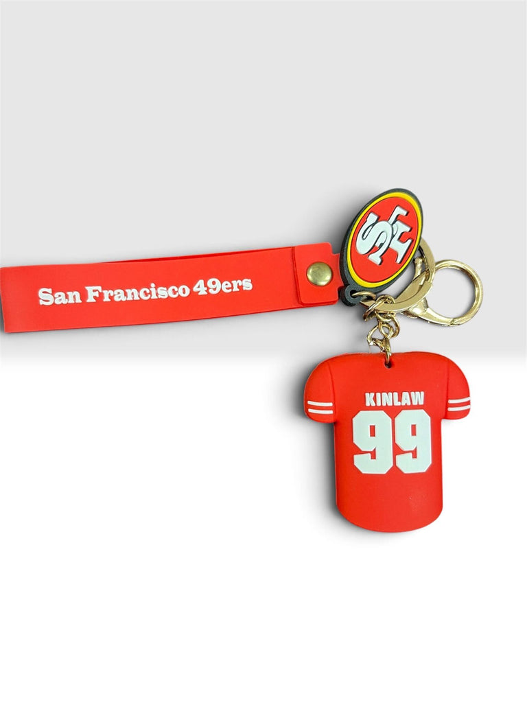 SF 49er Jersey Keychain Kinlaw (SALE)