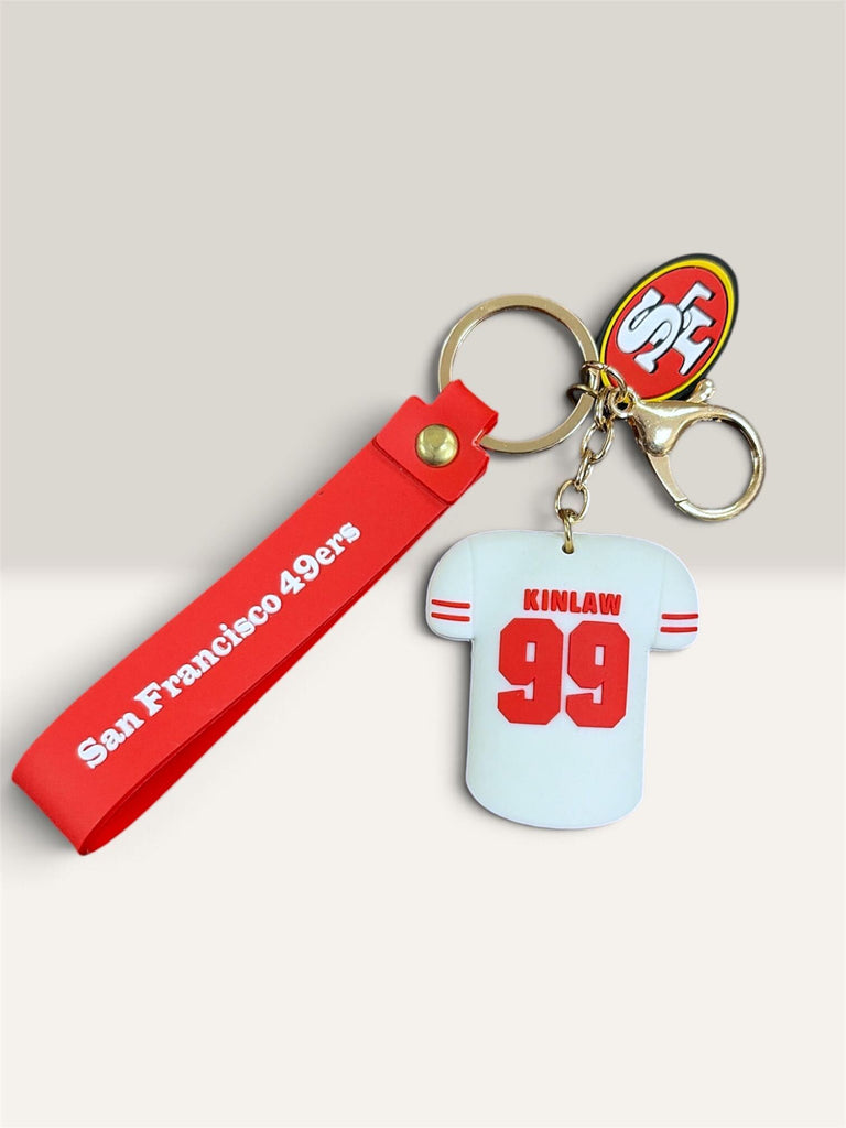 SF 49er Jersey Keychain Kinlaw (SALE)
