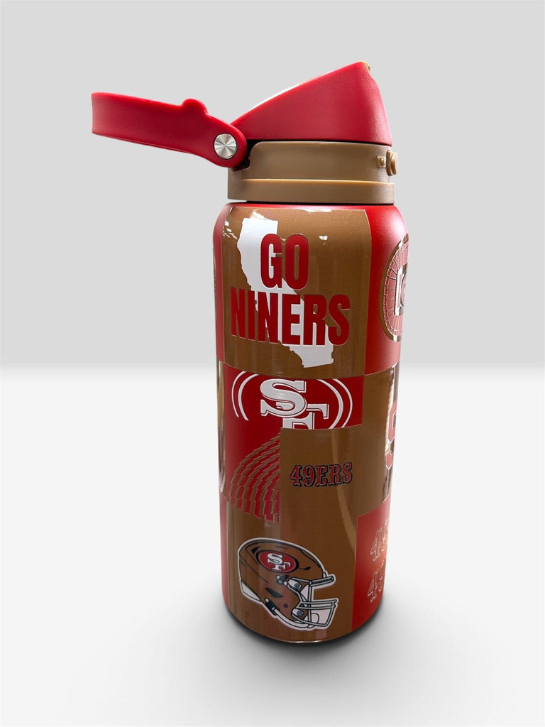 SF 49ers Double Wall 32oz Stainless Steel Tumbler