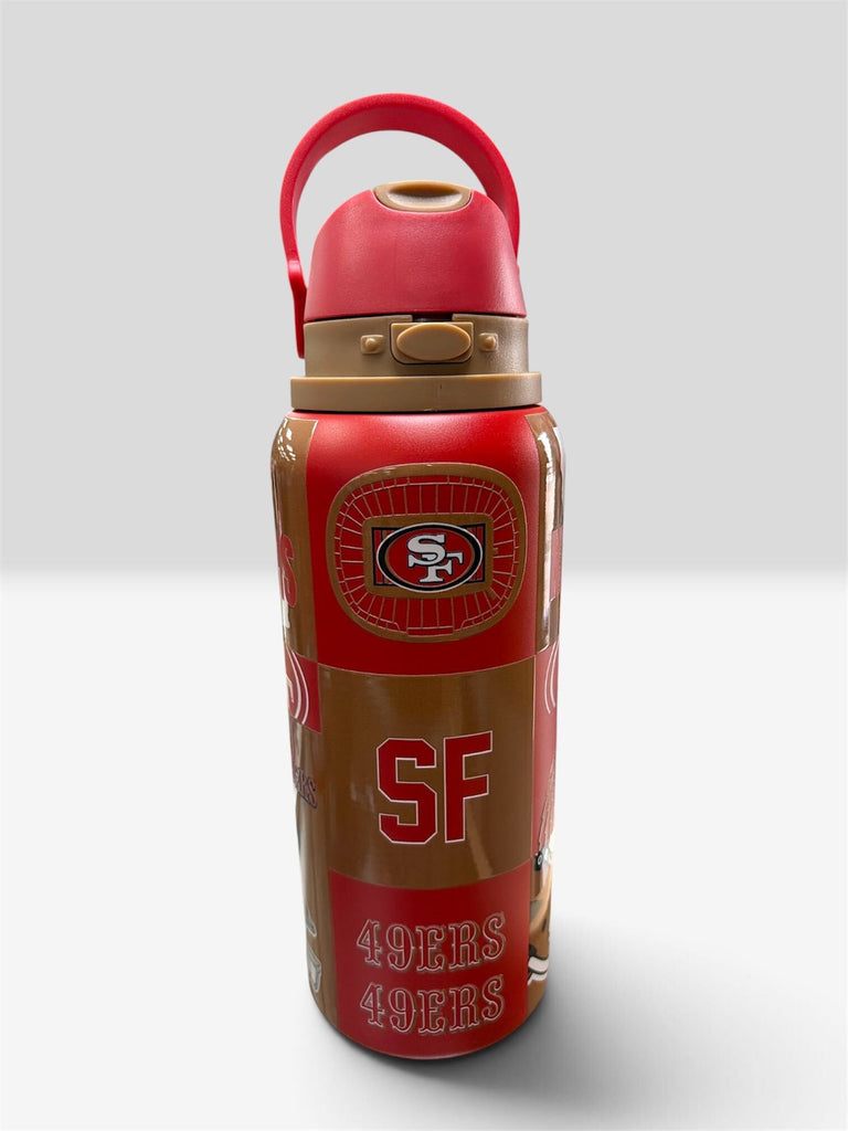 SF 49ers Double Wall 32oz Stainless Steel Tumbler