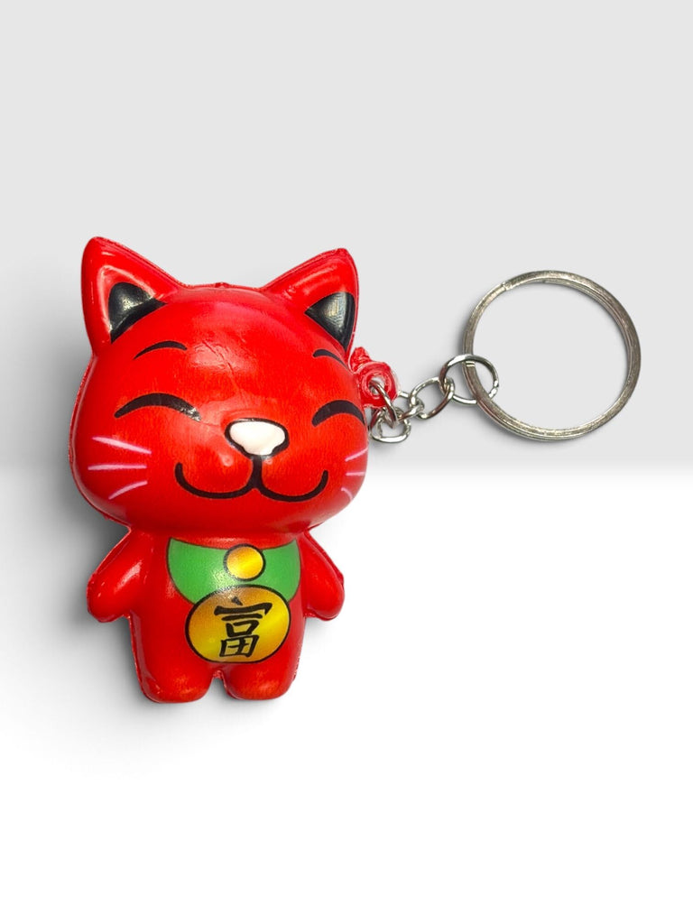 Cat Sponge Squishy Keychain