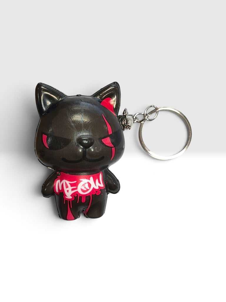 Cat Sponge Squishy Keychain