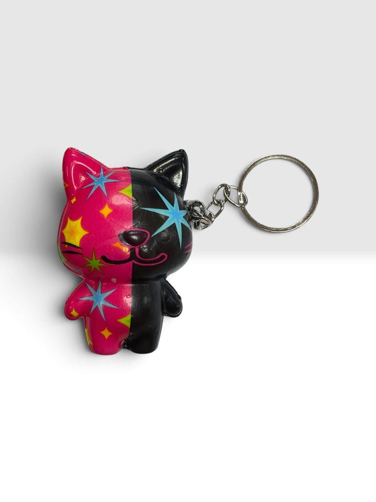 Cat Sponge Squishy Keychain