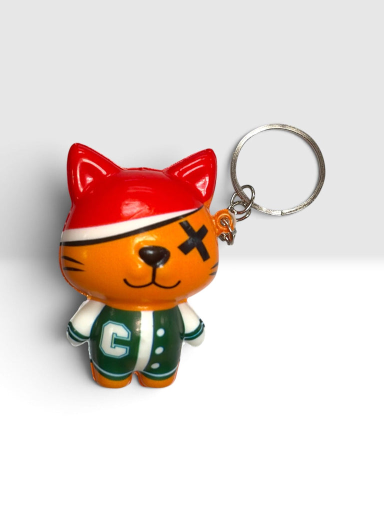 Cat Sponge Squishy Keychain