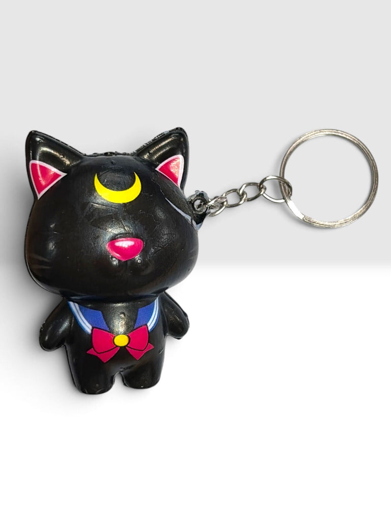 Cat Sponge Squishy Keychain