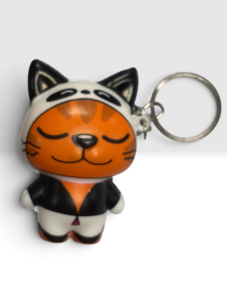 Cat Sponge Squishy Keychain