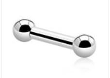 Silver Tongue Piercing