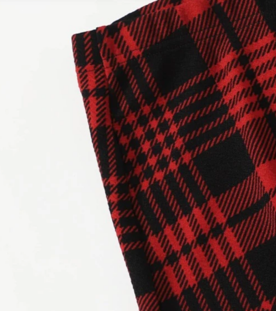 Plaid Mini Skirt