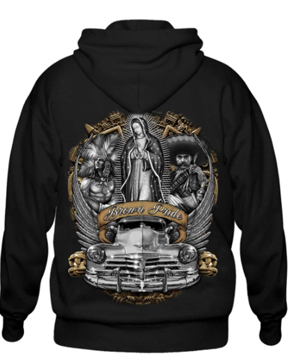 Brown Pride Pullover Hoody