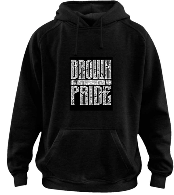 Brown Pride Pullover Hoody