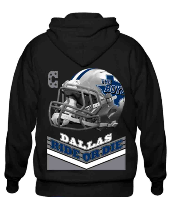 Cowboys Ride or Die Pullover Hoody