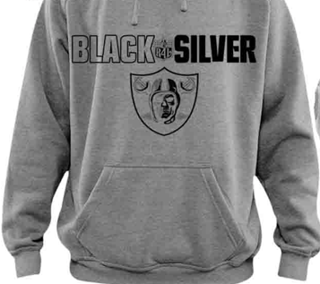 Raiders One Nation Helmet Hoody