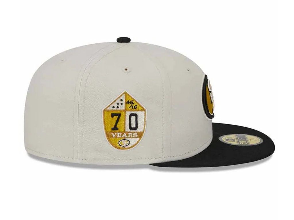 SF 49ers Two-Tone Stone Gray 5950 Fitted Hat