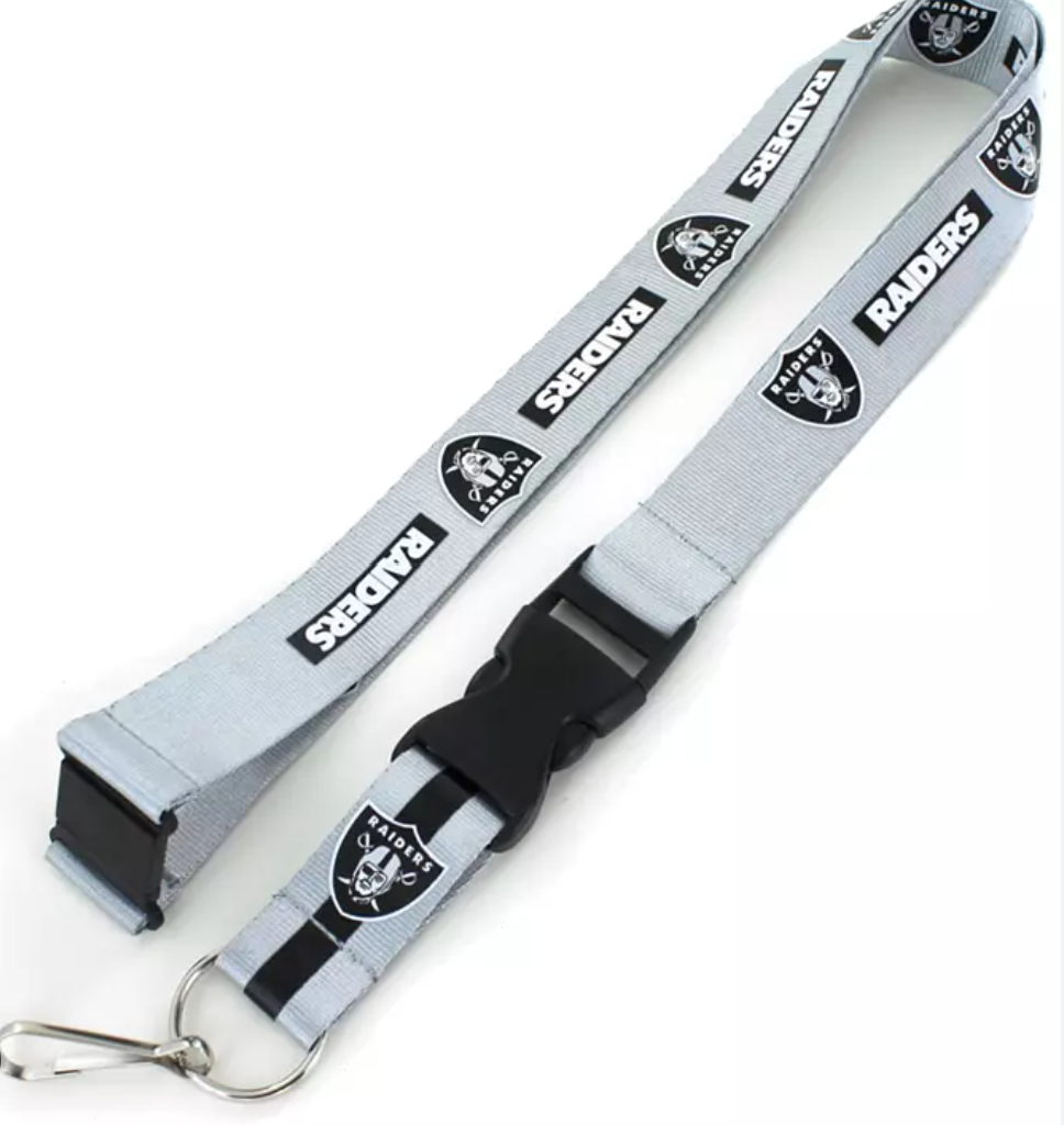 LV Raiders Nation Lanyard Key Ring