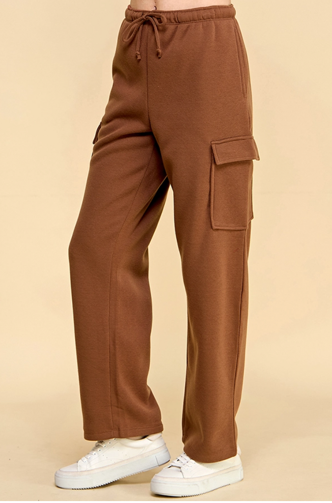 Side Pocket Loose Fit Pants HH51432