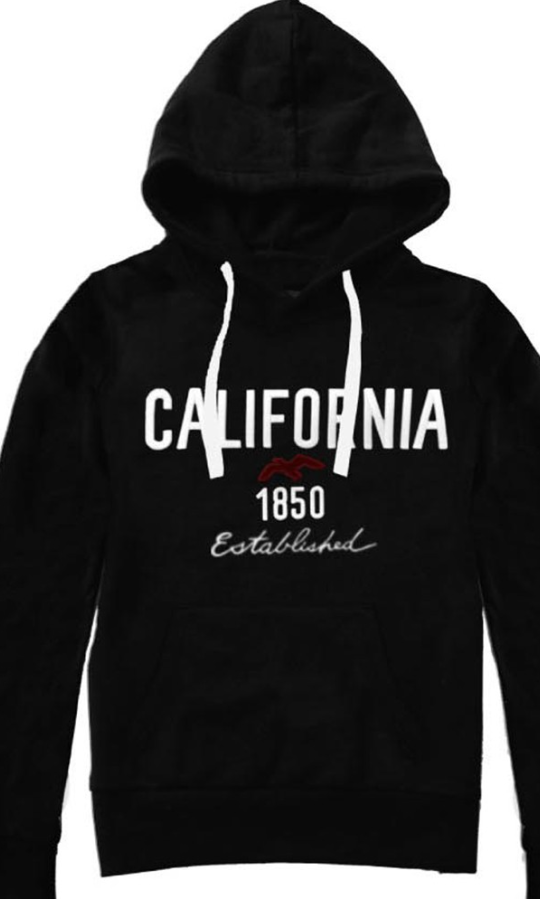 California Fleece Pullover Hoody Reflex JU882