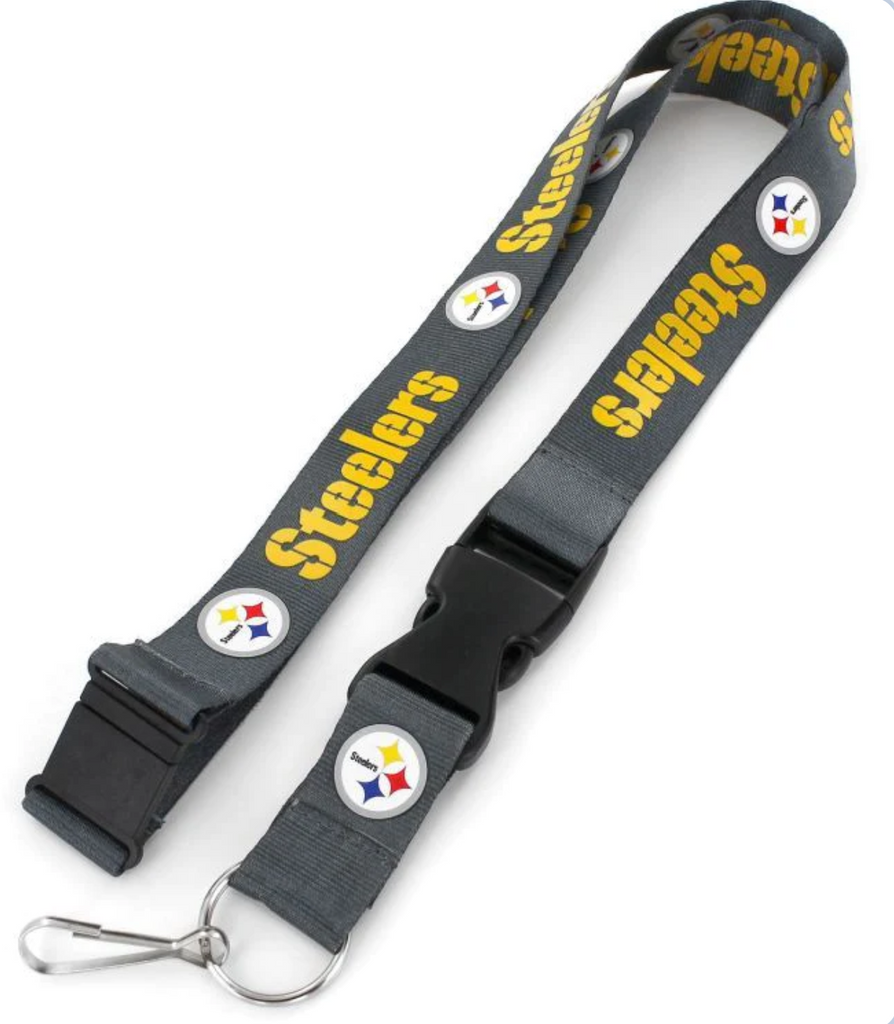 Pittsburgh Steelers Long Lanyard Key Ring