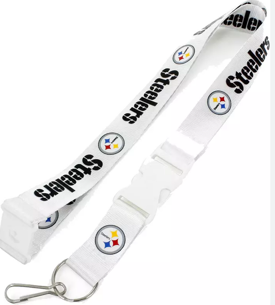 Pittsburgh Steelers Long Lanyard Key Ring