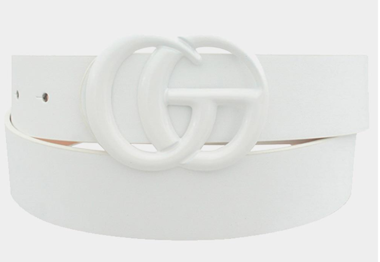GO Buckle Tonal Fashion Belt