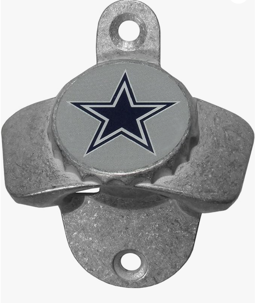 Cowboys Wall Mount Bottle Opener