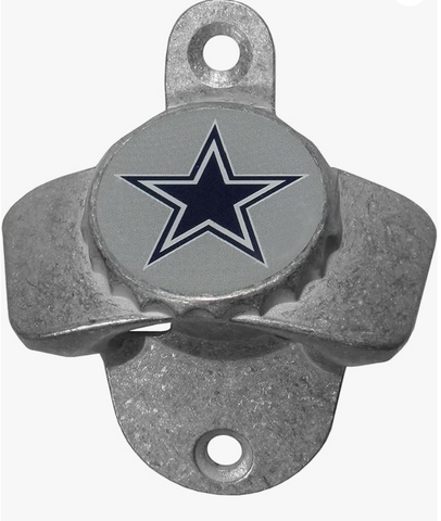 Cowboys Wall Mount Bottle Opener