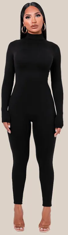 Turtleneck Jumpsuit