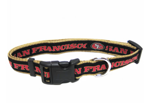 SF 49ers Pet Collar