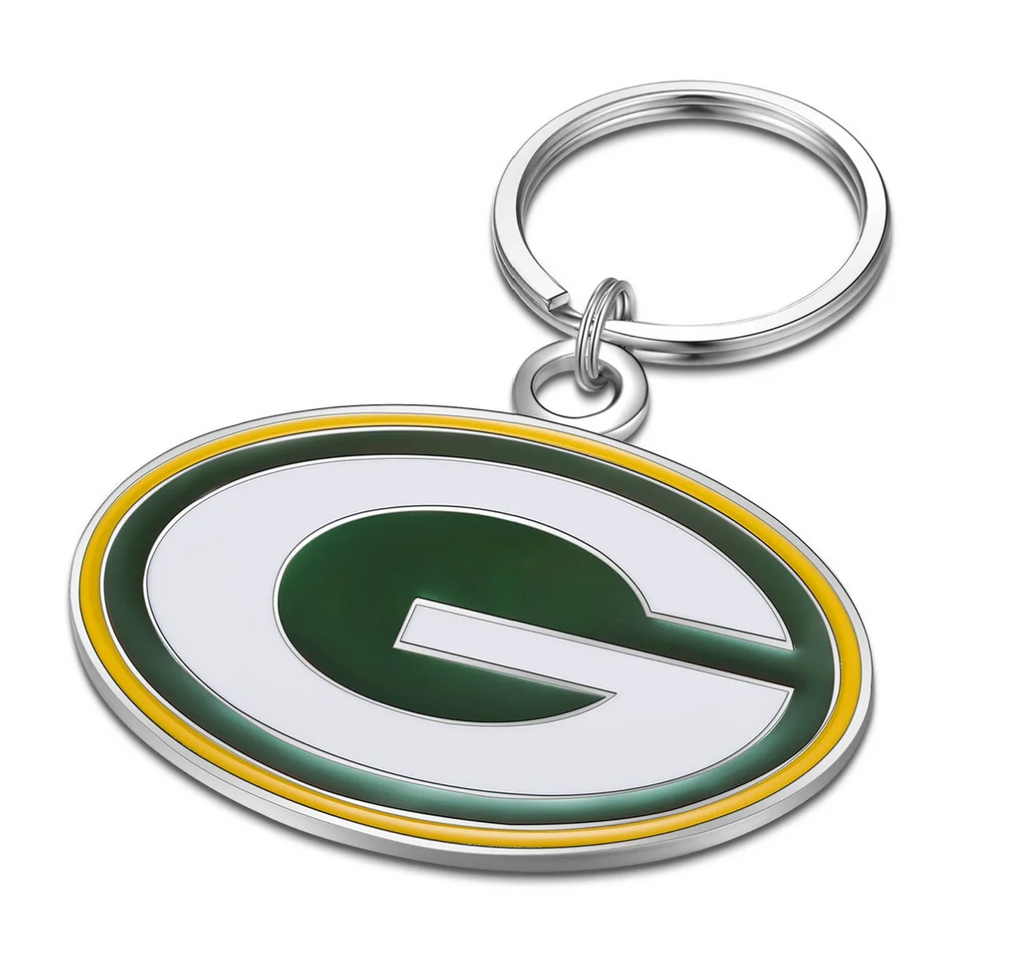 Packers Large Team Emblem Keychain