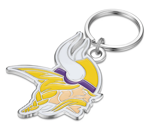 Vikings Large Team Emblem Keychain