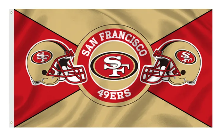 SF 49ers Flag 3'x5'