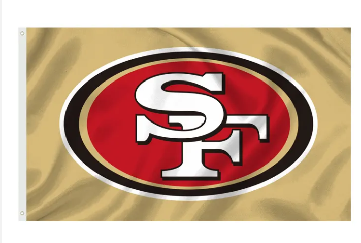 SF 49ers Flag 3'x5'