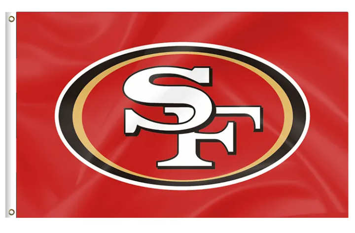 SF 49ers Flag 3'x5'