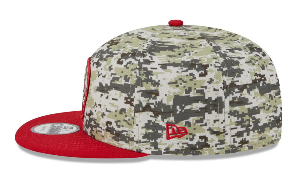 SF 49ers '23 Salute to Service Camo 9FIFTY Snapback