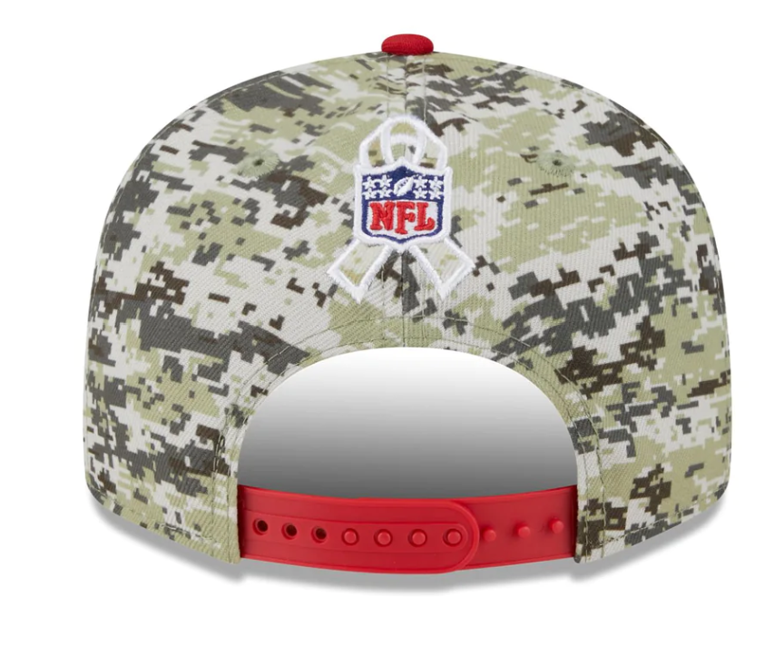 SF 49ers '23 Salute to Service Camo 9FIFTY Snapback