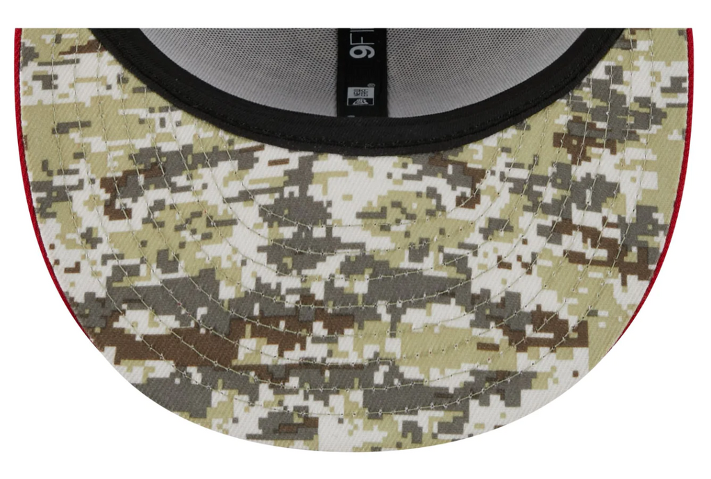 SF 49ers '23 Salute to Service Camo 9FIFTY Snapback