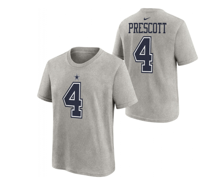 Dallas Cowboys Prescott Youth Tee Nike