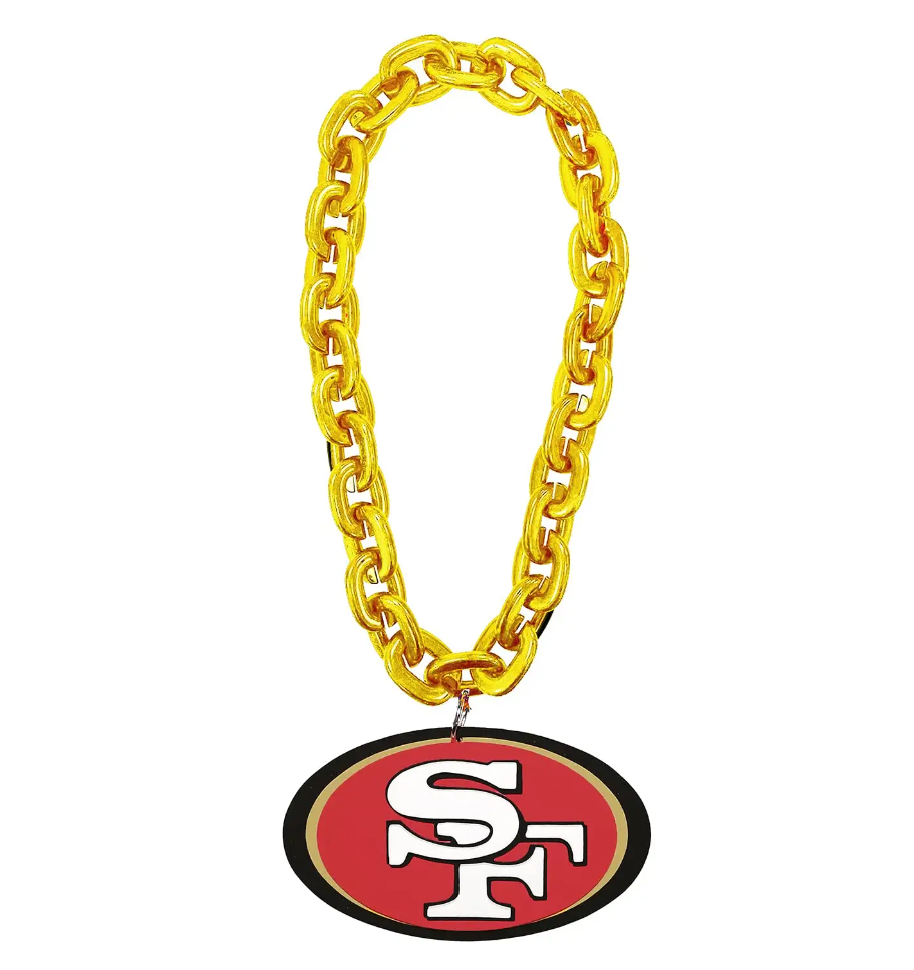 SF 49ers Light Up Chain Necklace