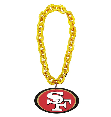 SF 49ers Light Up Chain Necklace