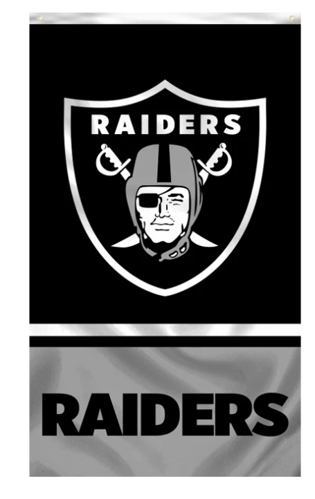 LV Raiders Flag 3x5