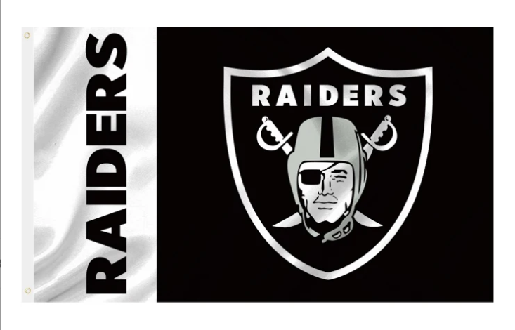 LV Raiders Flag 3x5