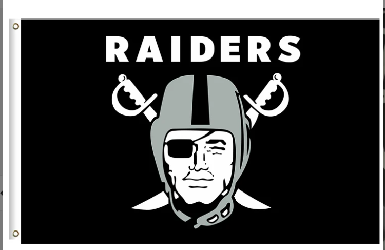 LV Raiders Flag 3x5