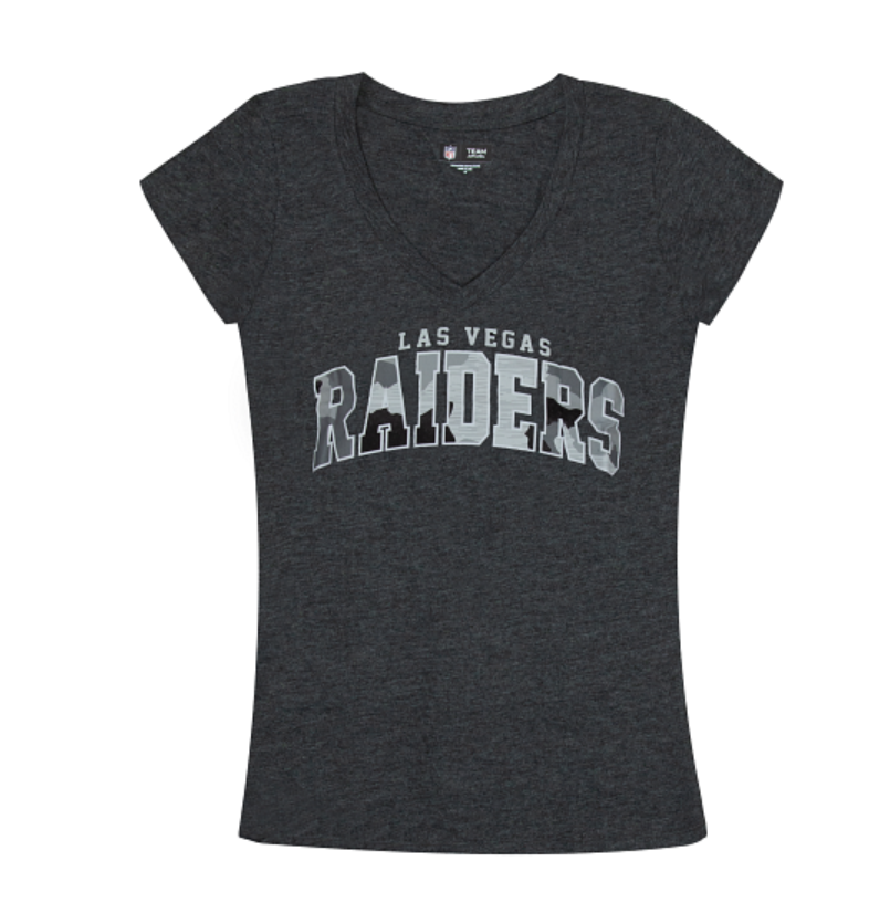 LV Raiders Women's Snow Camo Tee