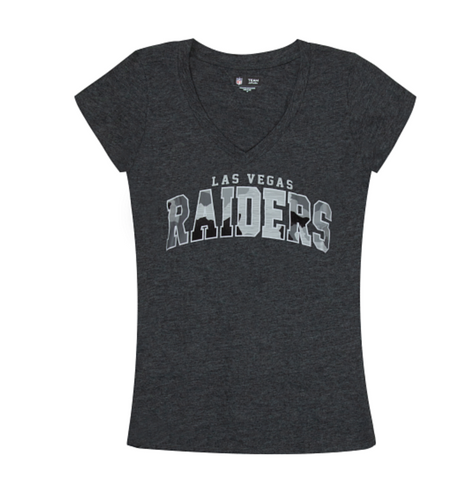 LV Raiders Women's Snow Camo Tee