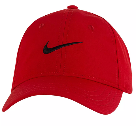Children's Red Nike Swoosh Baseball Cap